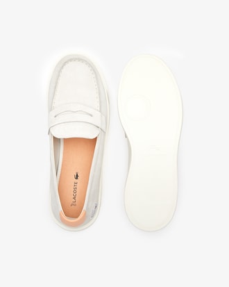 Mocasines H&iacute;bridos De Piel Lacoste Para Hombre