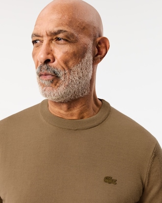Men's Merino Wool Crew Neck Sweater