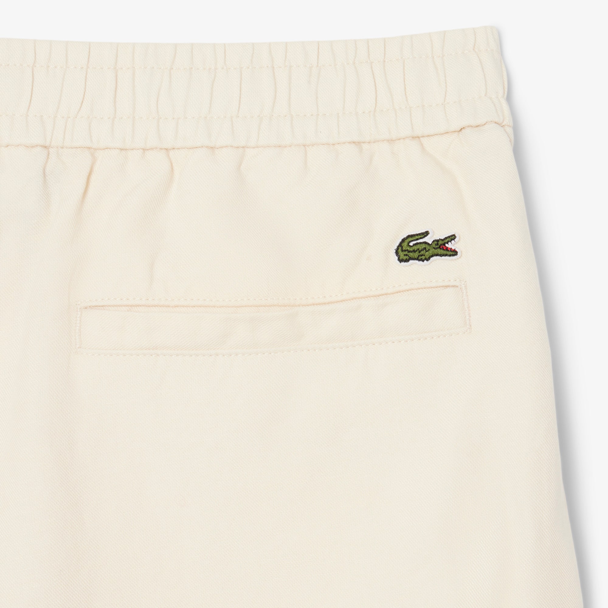 Regular Fit Linen Blend Twill Shorts