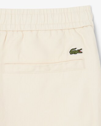 Regular Fit Linen Blend Twill Shorts