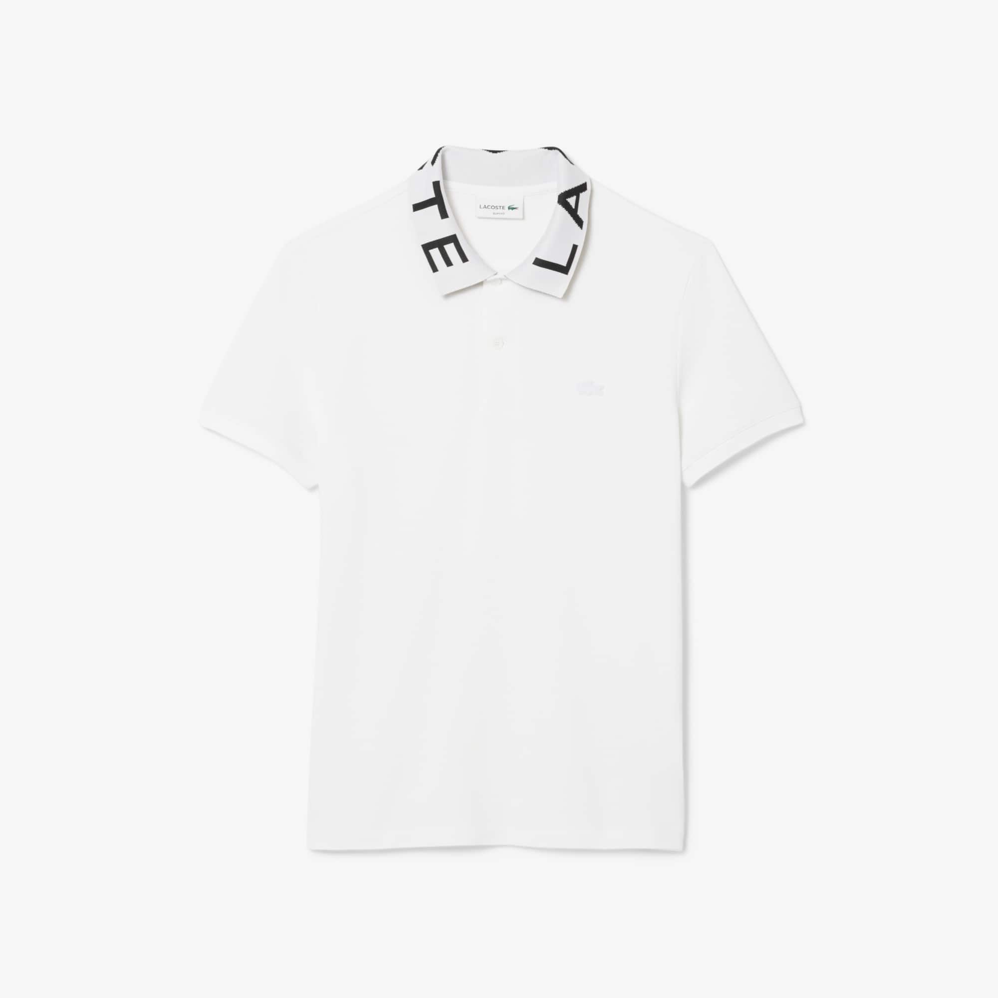 Men's Slim Fit Branded Polo - Polo Shirts - New In 2026 | Lacoste