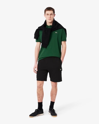 Men's Cotton Fleece Cargo Shorts