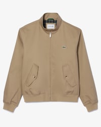 Men's Water-Repellent Twill Harrington Jacket