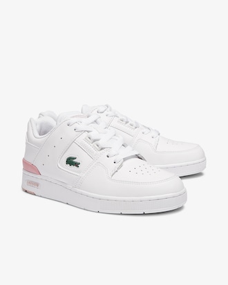 Women's Court Cage Leather and Synthetic Sneakers