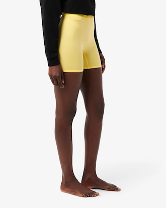 High Waist Microfiber Cycle Shorts