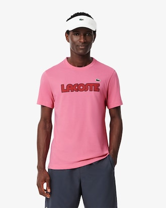 Playera deportiva de algodón ultra seco con logo