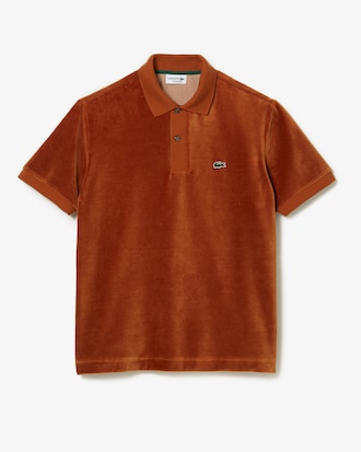 Men's Classic Fit Velvet Polo