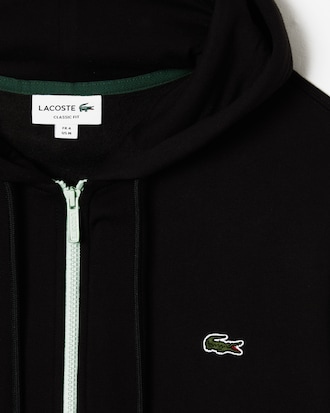 Men's Classic Fit Colorblock Zip-Up Hoodie