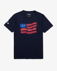 Men&rsquo;s SPORT Miami Open Edition Crew Neck Flag Print T-shirt
