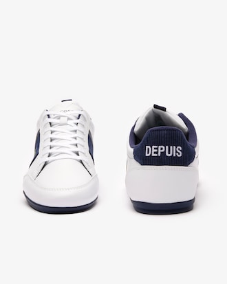 Sneakers para hombre Chaymon de piel y pana