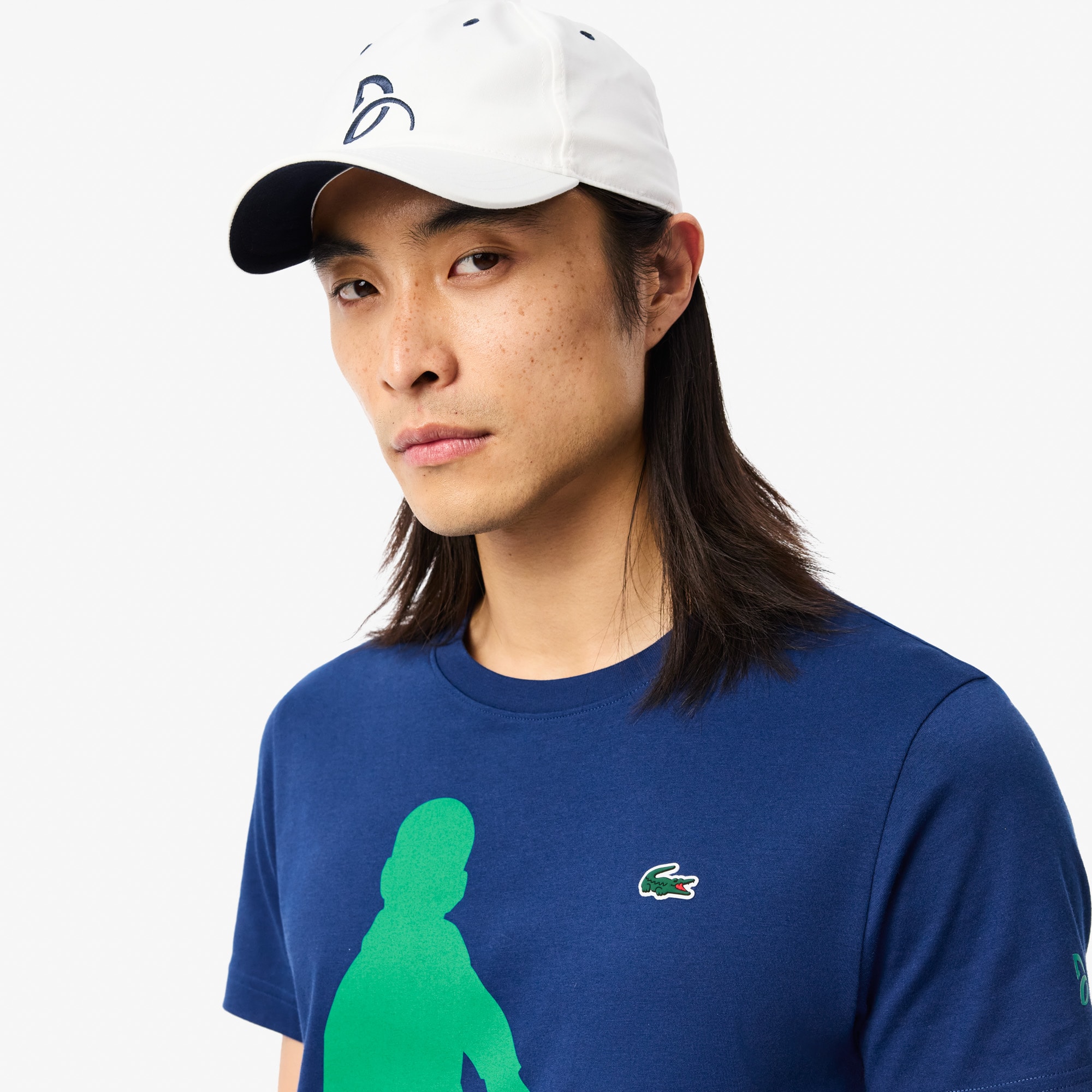 Men's Lacoste Tennis x Novak Djokovic T-Shirt & Cap Set - T