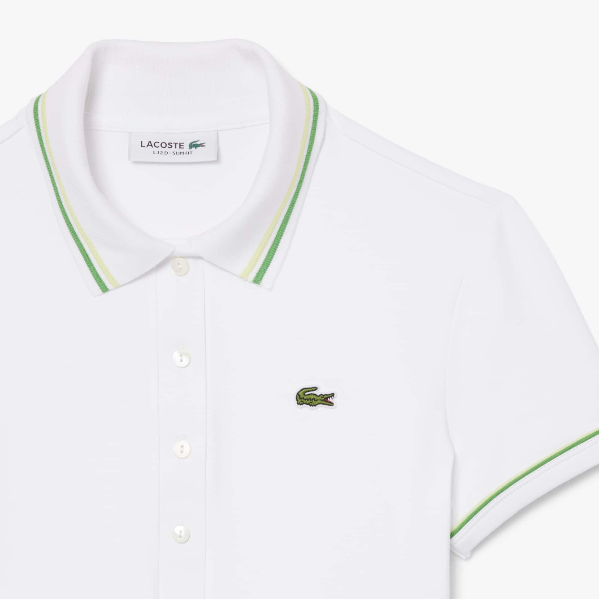 新品 LACOSTE x atmos 日本製 Polo White L LACOSTE atmos limited Polos WHITE（ラコステ アトモスリミテッド