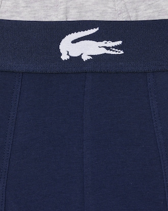 Men's 3-Pack Crocodile Waist Boxer Briefs