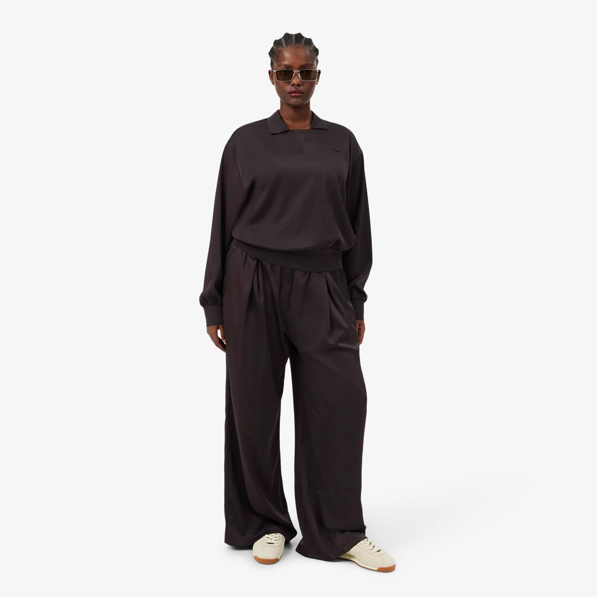 Oversized Elasticated Satin Pants - Pants & Leggings - New In 2026