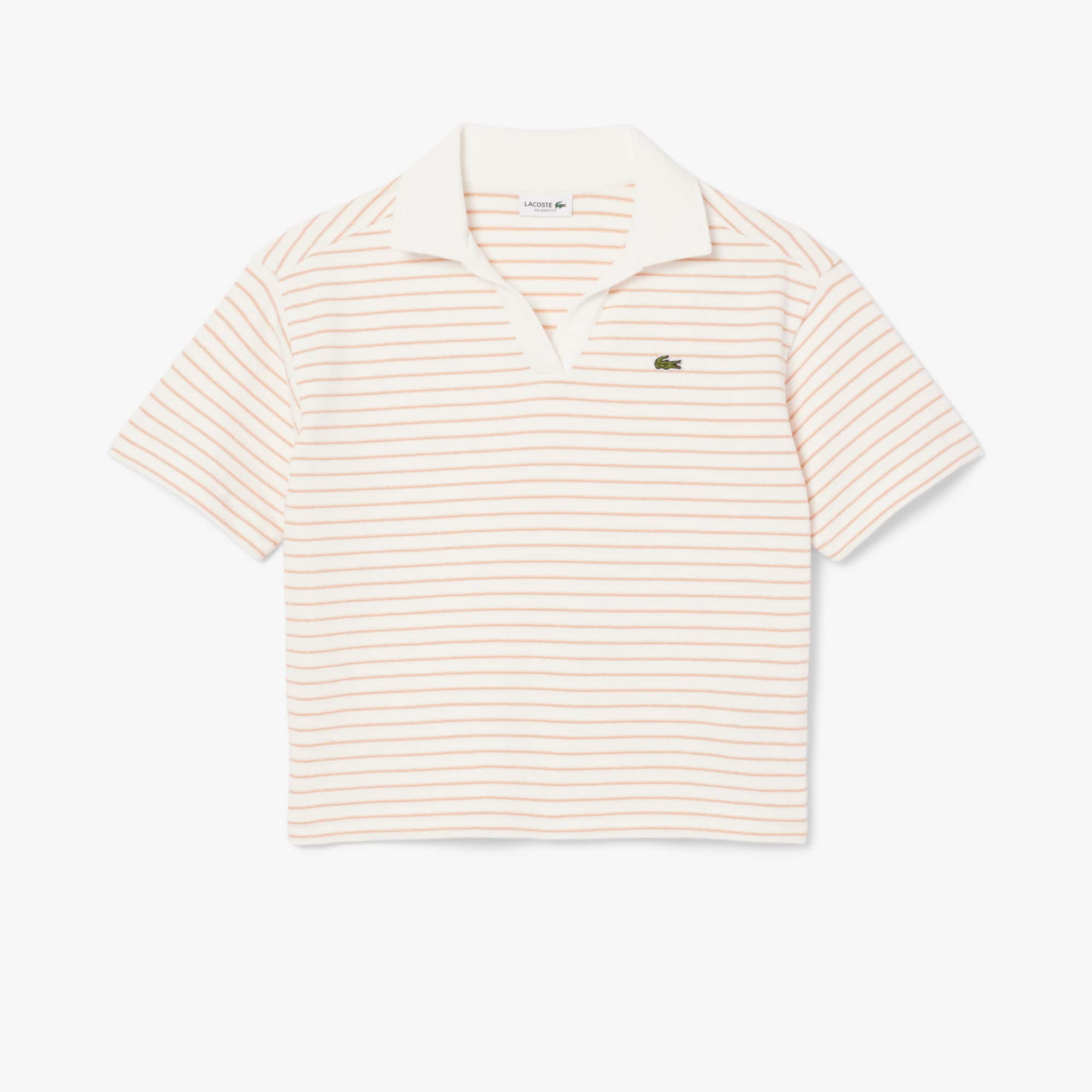 Kids' Striped Terry Polo - Teens Polos - New In 2026 | Lacoste