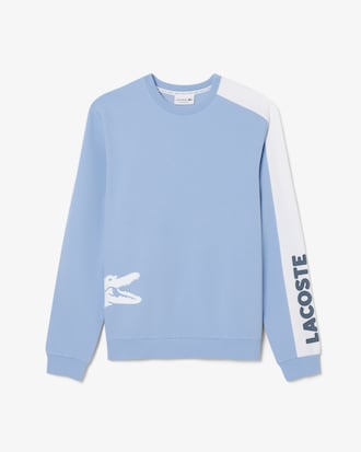 Men's Printed Fleece Lounge Sweatshirt