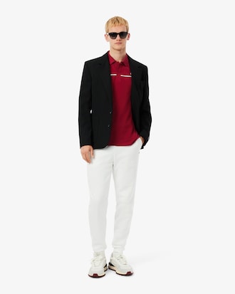 Men's Regular Fit Logo Trim L.12.12 Polo