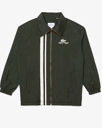 Men's Lacoste x Ricky Regal Contrast Bands Nylon Zip Jacket