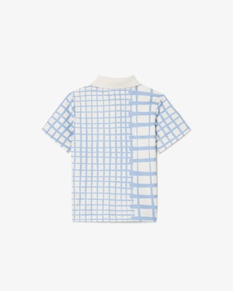 Boys' Striped Piqué Tennis Polo