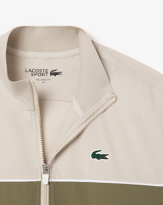 Women's Ultra Dry Colorblock Stretch Tennis Jacket
