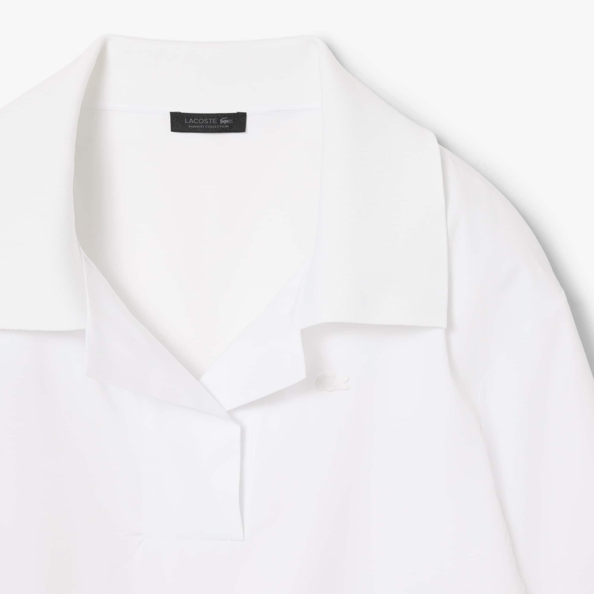 Runway Poplin Polo Collar Playsuit