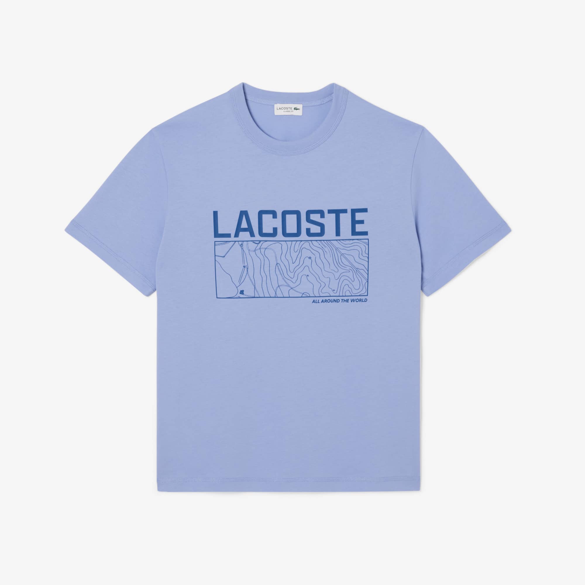 Men's Printed Jersey T-Shirt - Organic Cotton - New In 2026 | Lacoste