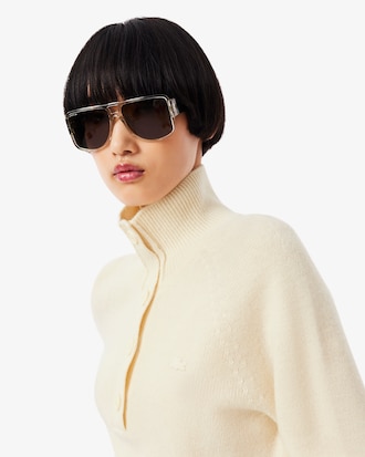 Women's Wool High-Neck Sweater