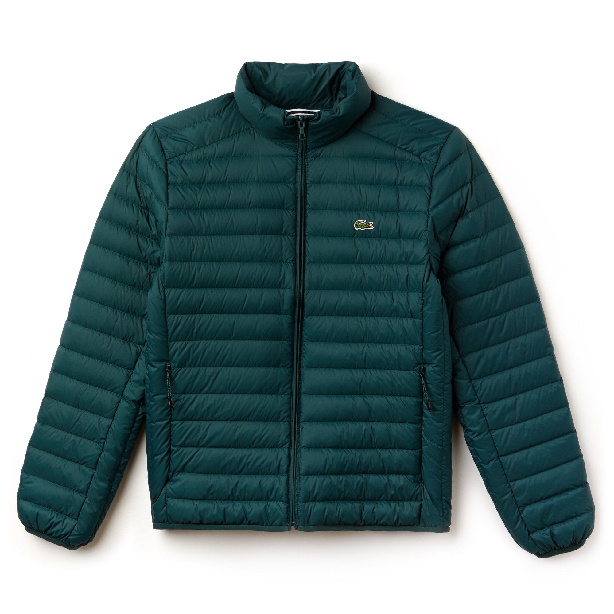 Chamarra corta con contraste para hombre |LACOSTE