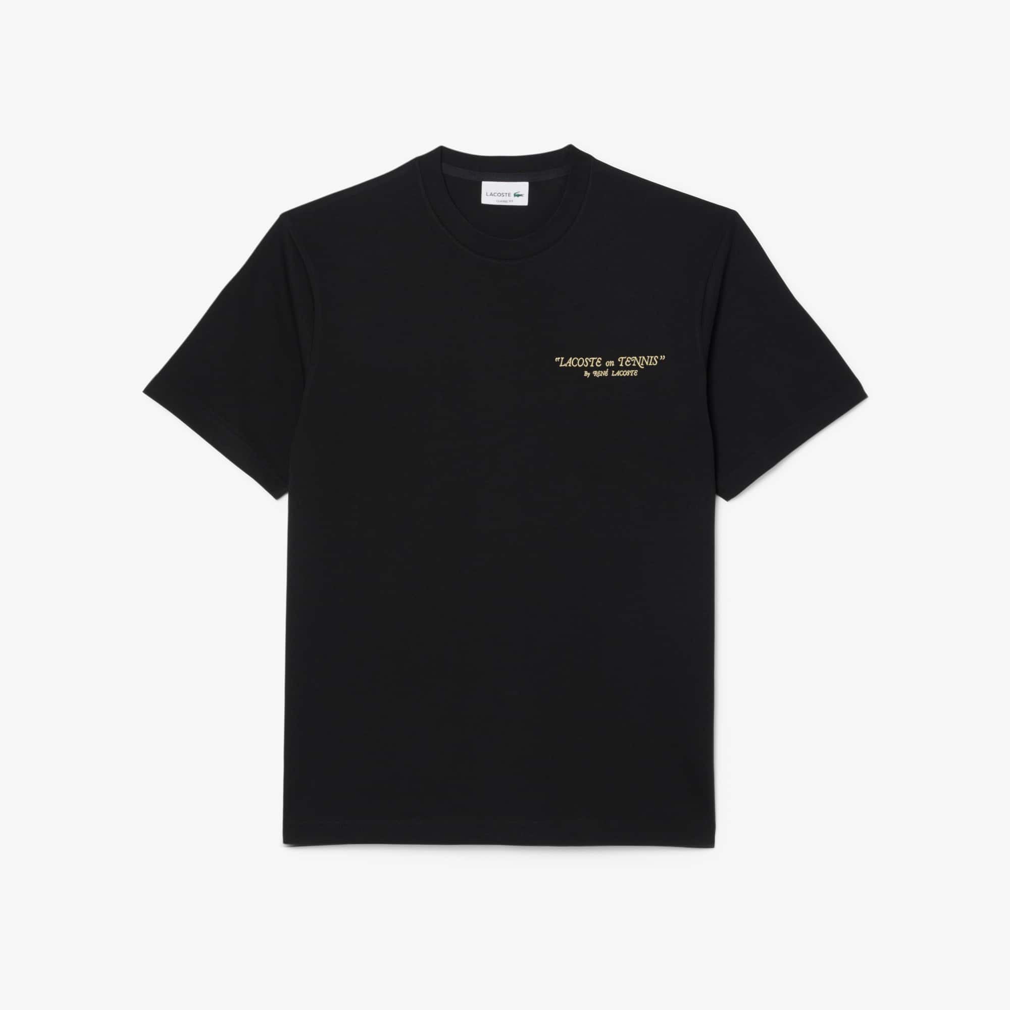 Embroidered Cotton T-Shirt