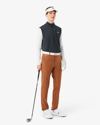 Zapatos De Golf De Piel Con Clip En T Para Hombre