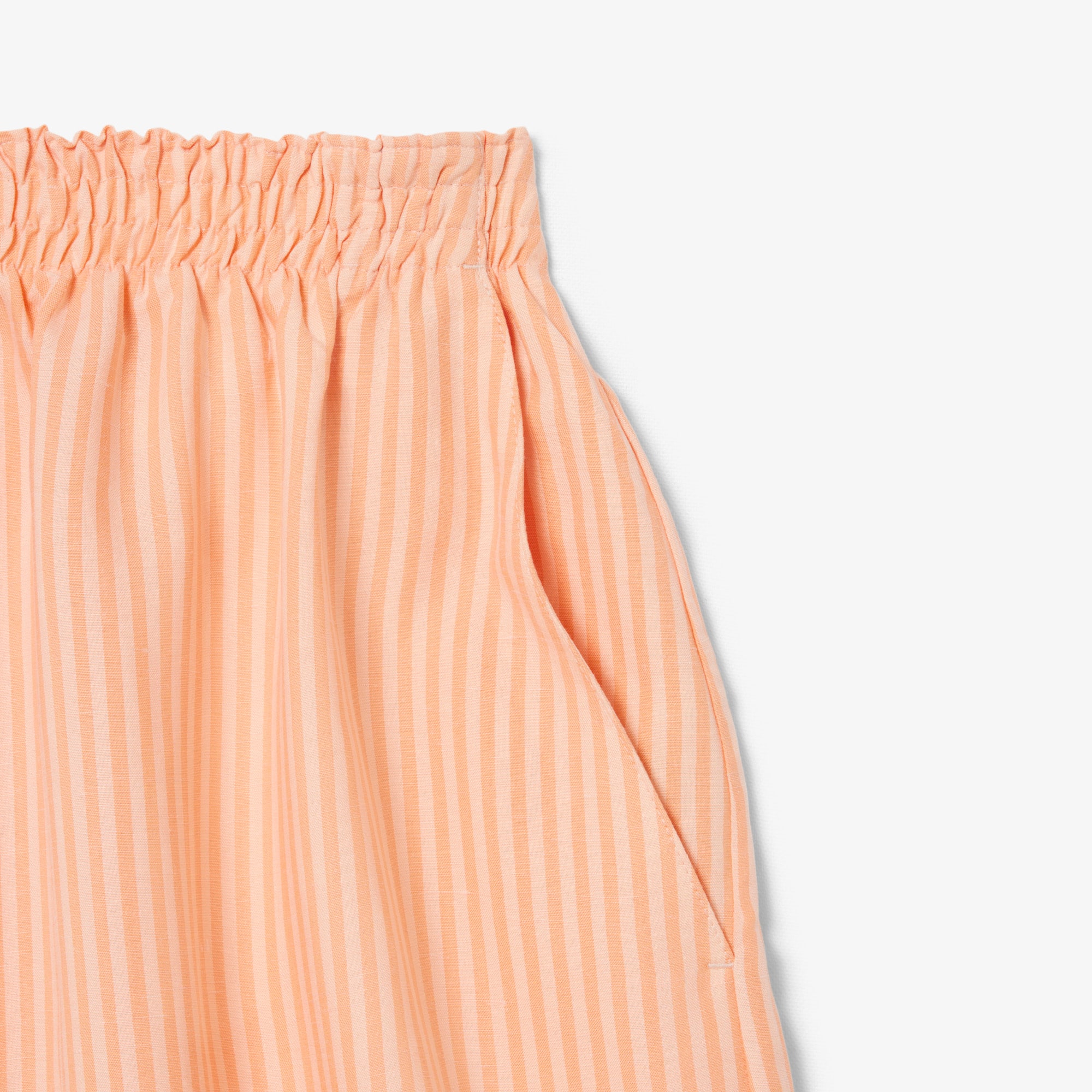 Oversized Linen Blend Shorts