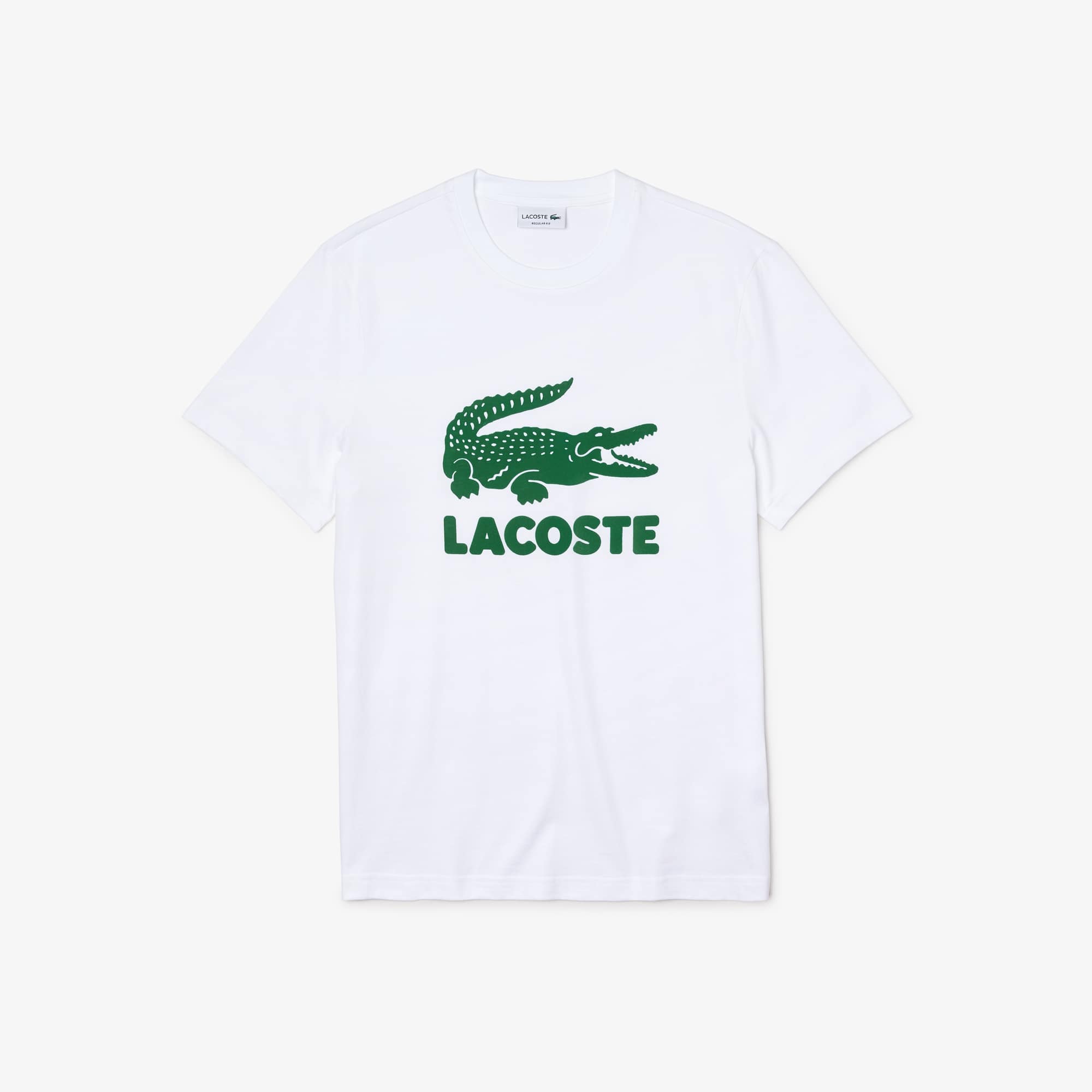 lacoste white logo