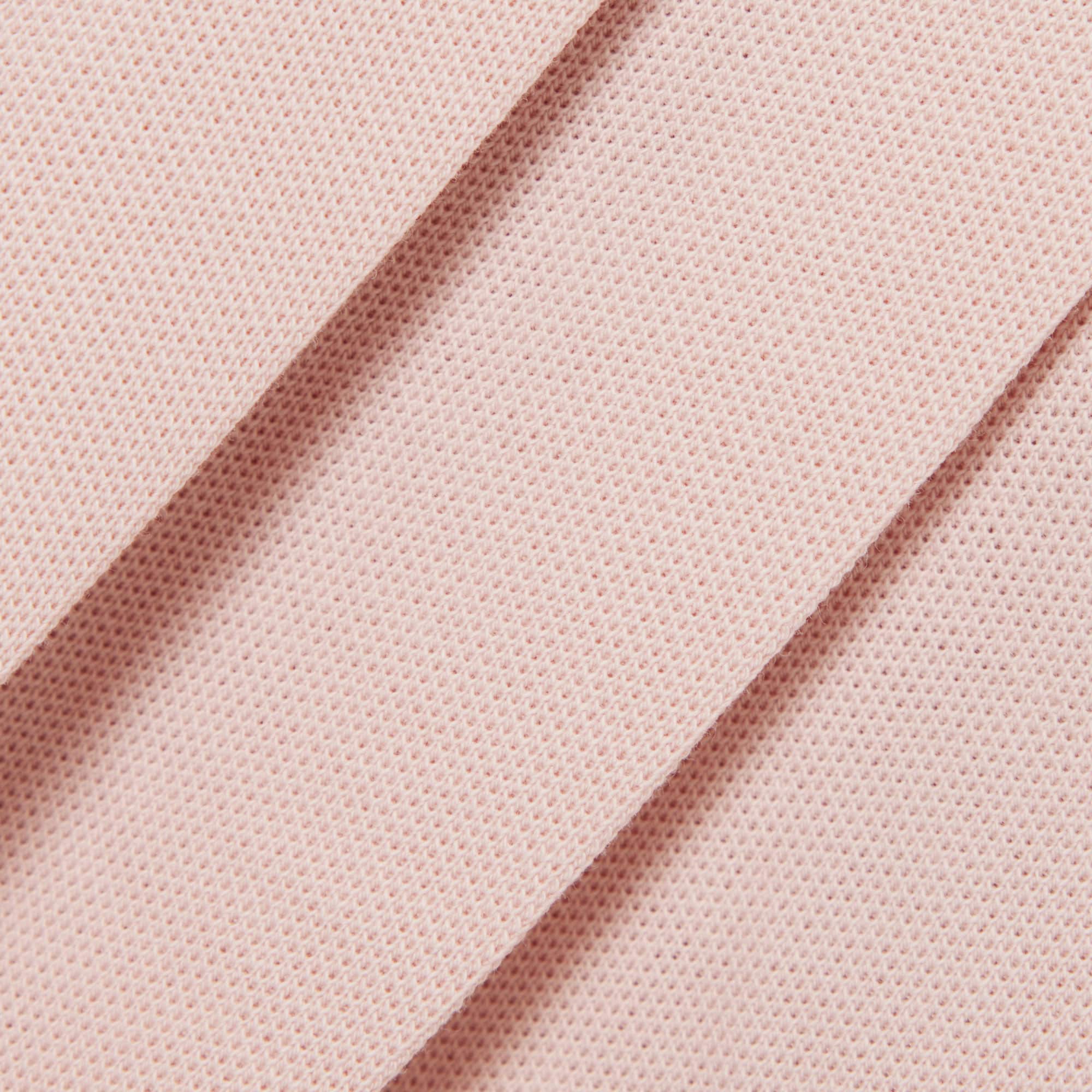Pleated Skirt Piqué Polo Dress