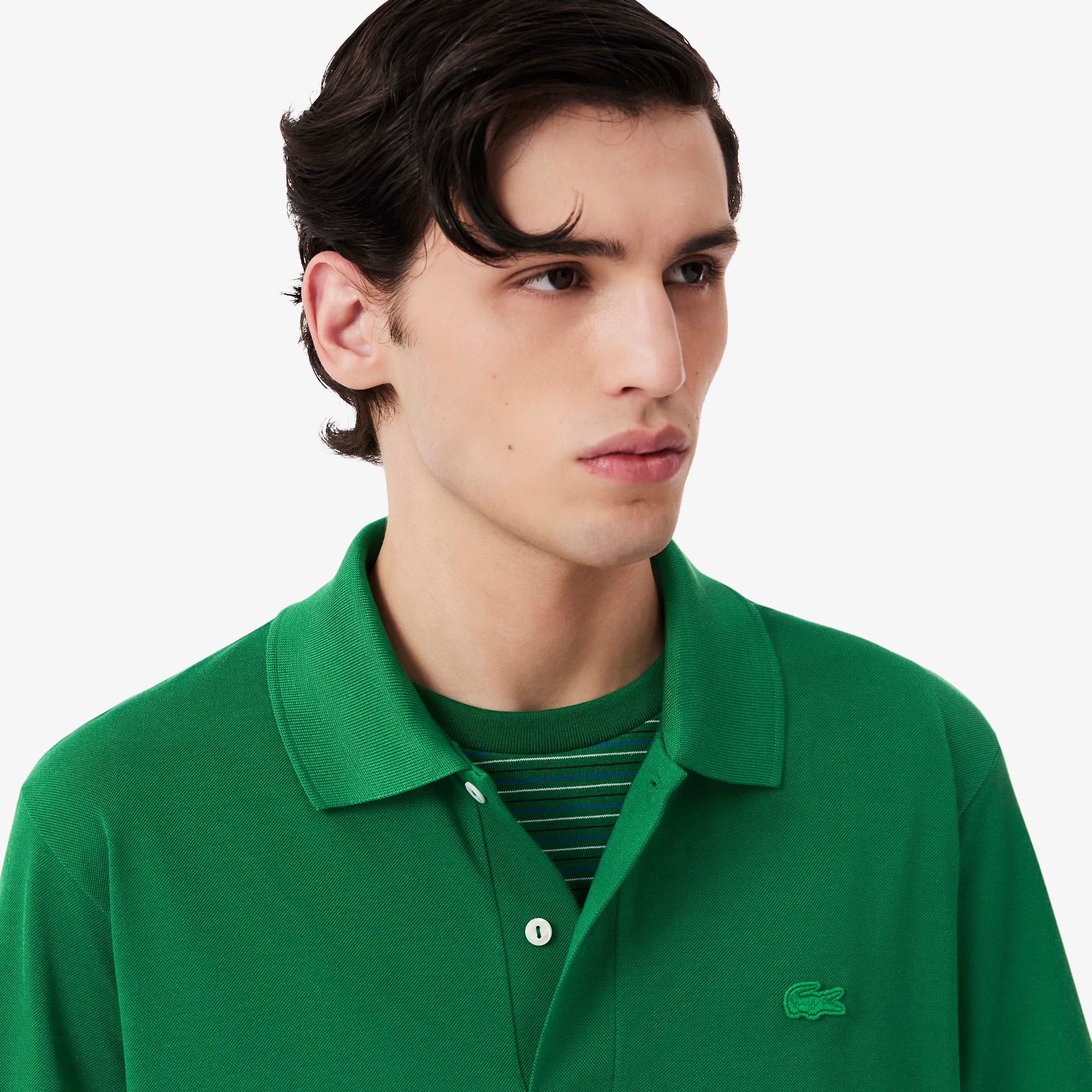 Runway Classic Fit Silk Piqué Polo Shirt - Polo Shirts - New In