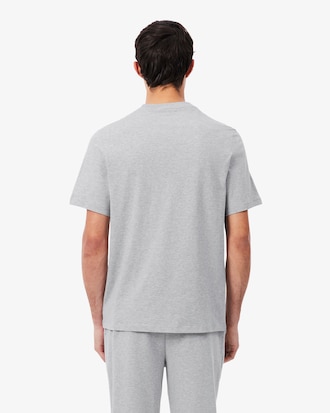 Men's Crocodile Print Cotton Undershirt