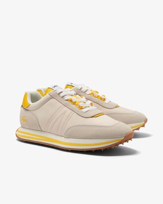 Sneakers de mujer L-Spin en piel y tela