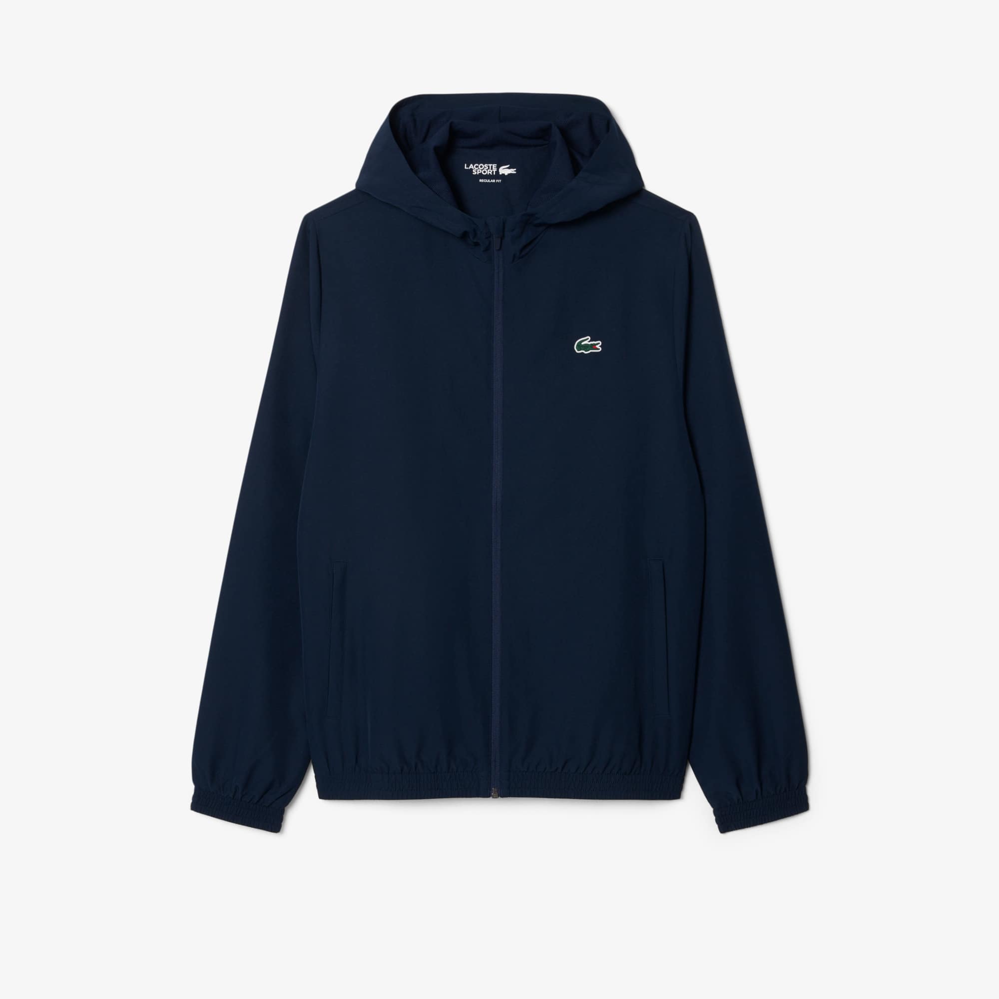 LACOSTE ネイビー ジップアップジャケット M Water-Repellent Sport Track Jacket - Jackets & Coats - New In 2026