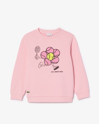 Kids' Printed Crew Neck Sweatshirt