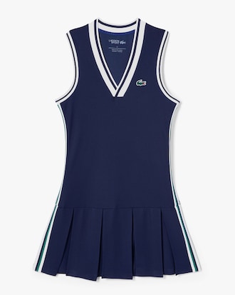 Women's Piqué Tennis Dress with Removable Liner