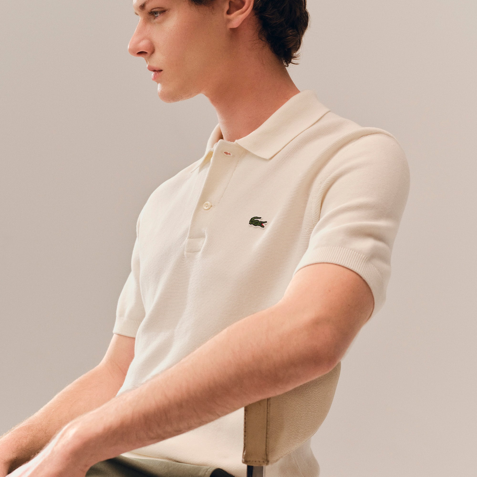 Classic Fit Knitted Polo Shirt - Sweaters & Sweatshirts - New In