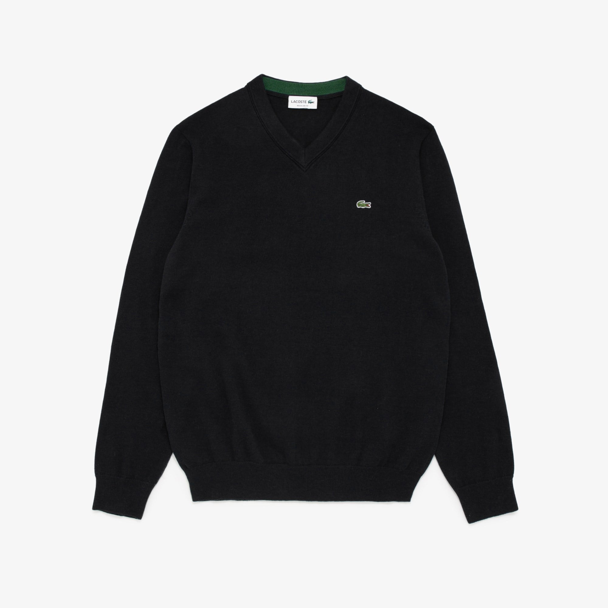 Men's V-Neck Cotton Sweater - Sweaters & Sweatshirts - New In 2026