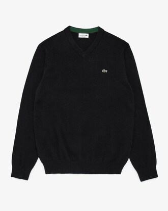 Men's V-Neck Cotton Sweater