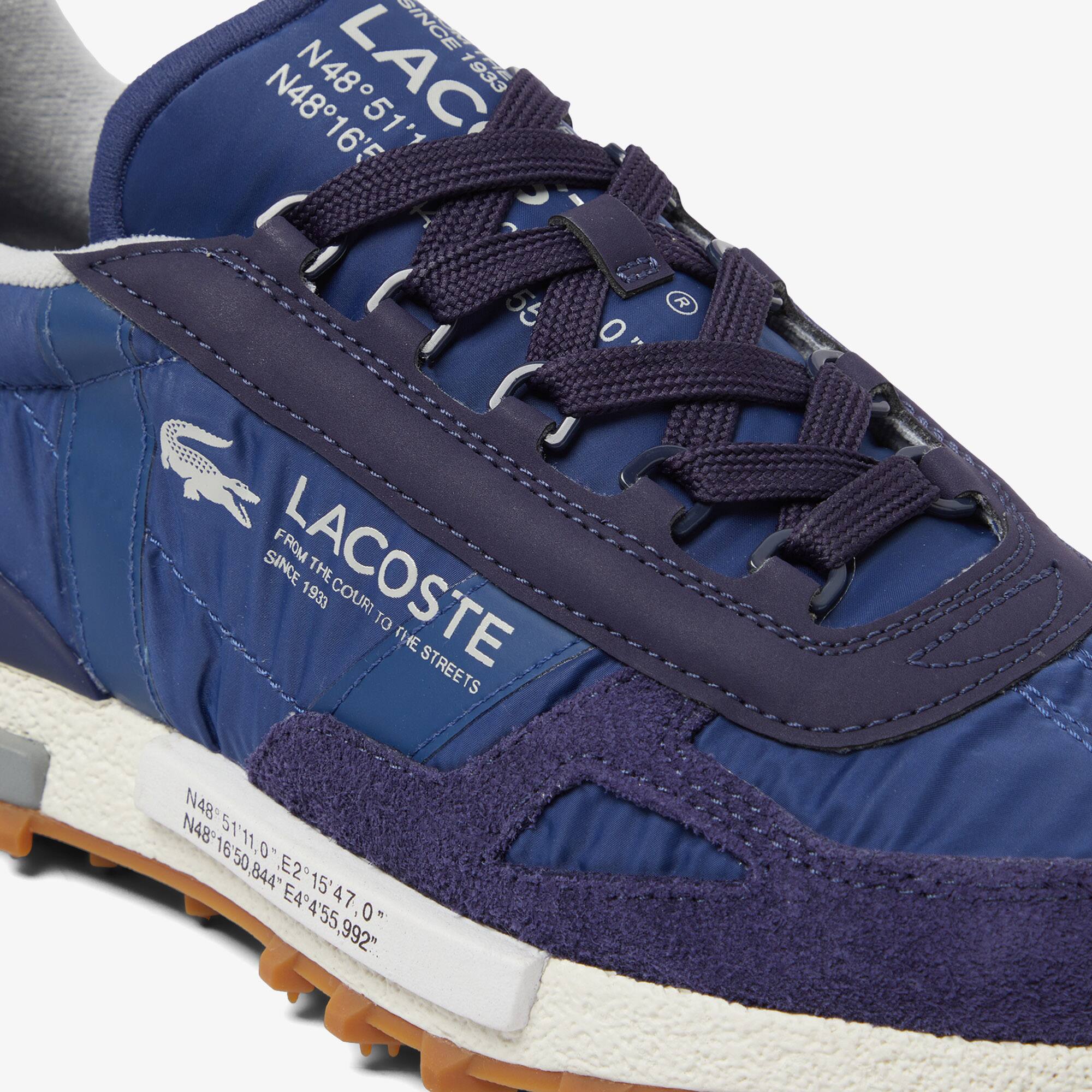 LACOSTE スニーカー エリート アクティブ ブラック/ネイビー 23.5 クラシック】【ワニ】LACOSTE 23FW ラコステ スニーカー ELITE