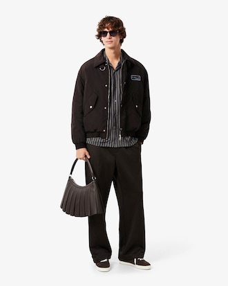 Men's Water-Repellent Aviator Badge Jacket