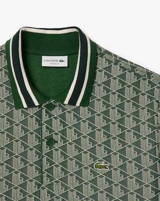 Men's Classic Fit Monogram Polo
