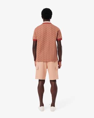 Men's Cotton Fleece Cargo Shorts