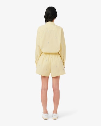 Cotton Poplin Boxer Shorts   