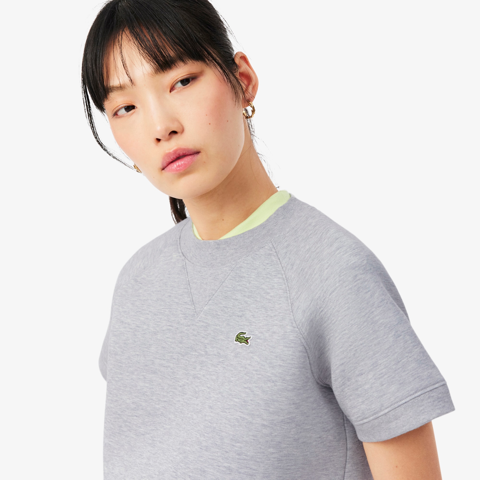 Regular Fit Short Sleeved Sweatshirt