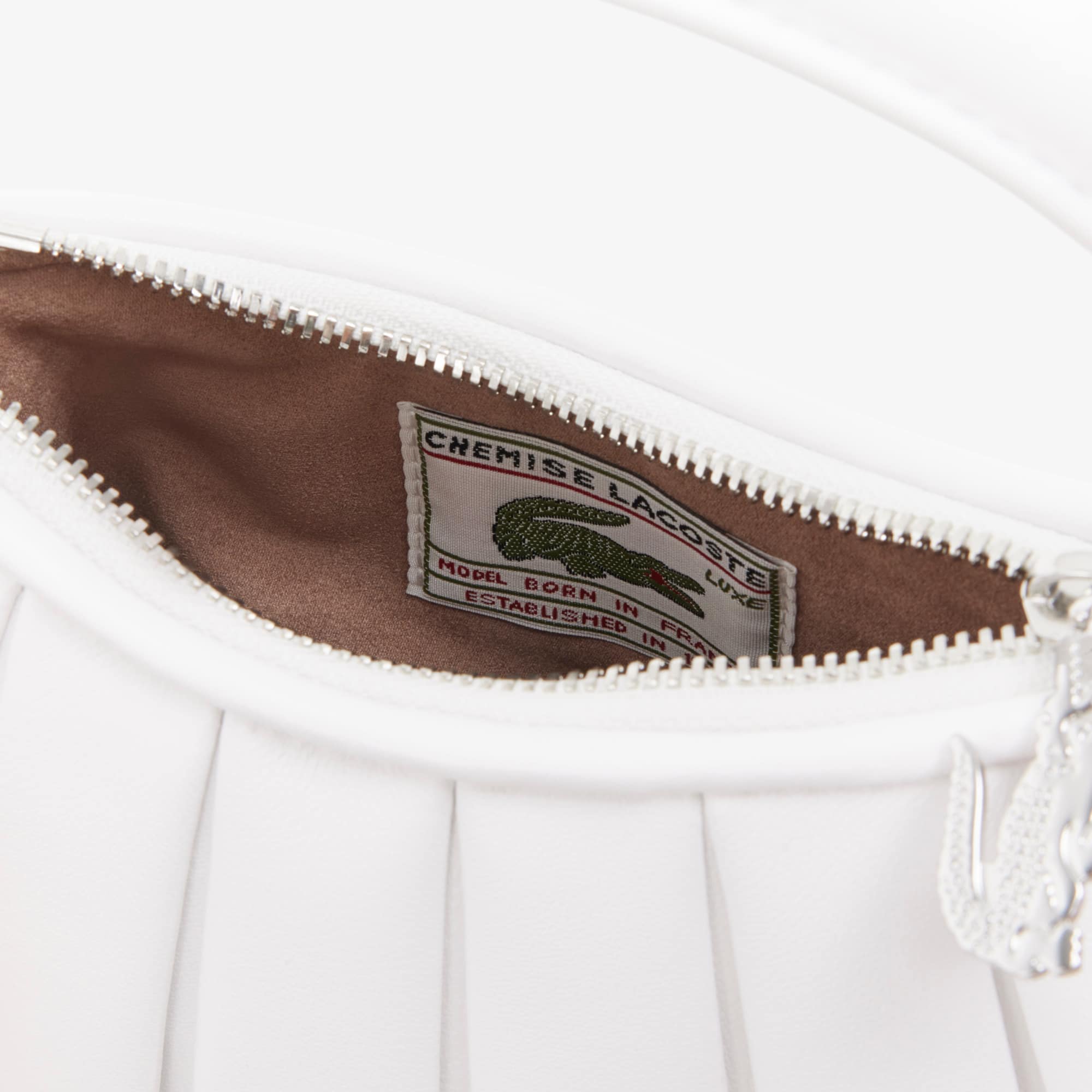 Runway Mini Lenglen Striped Leather Bag