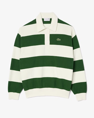 Women's Made In France Ribbed Cotton Polo